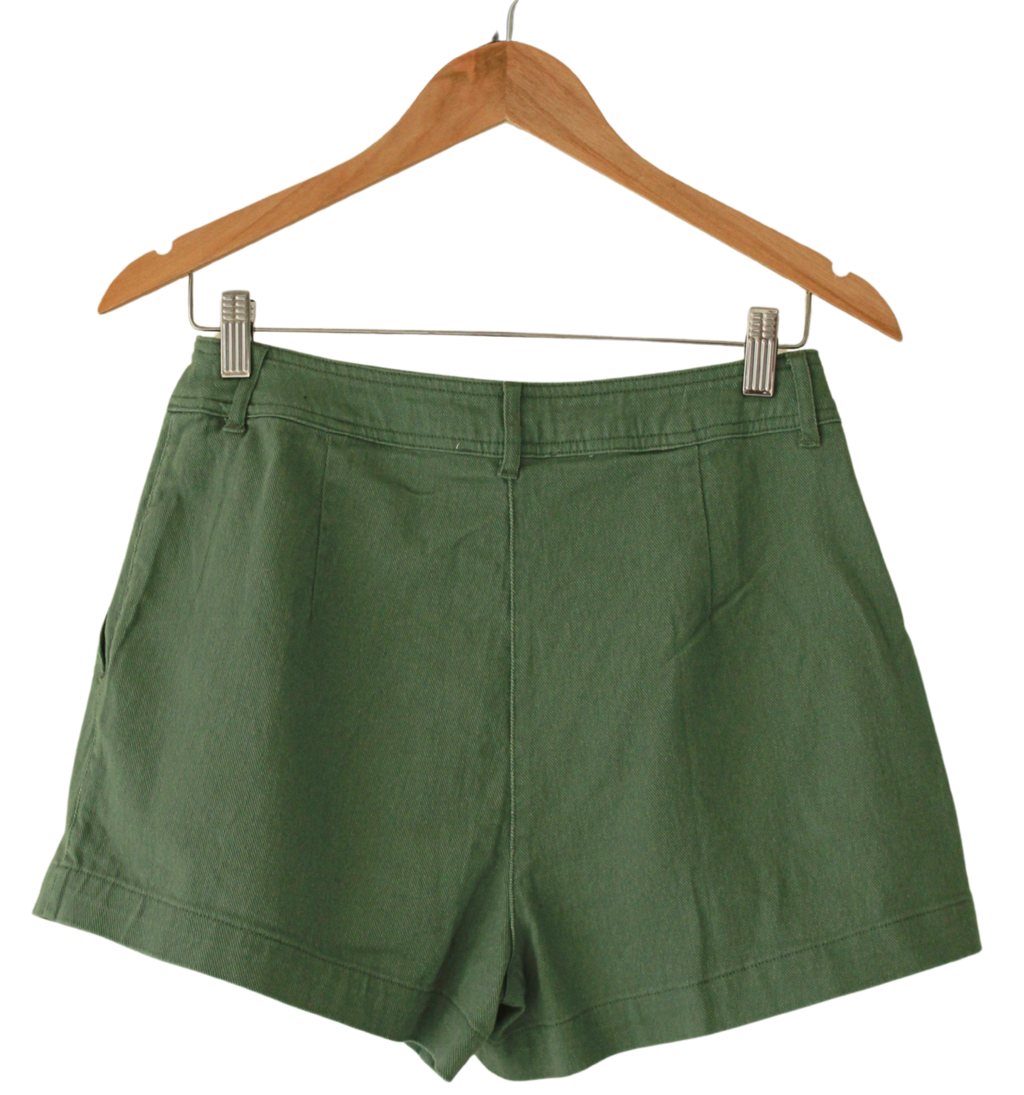 Short Mezclilla  Musgo