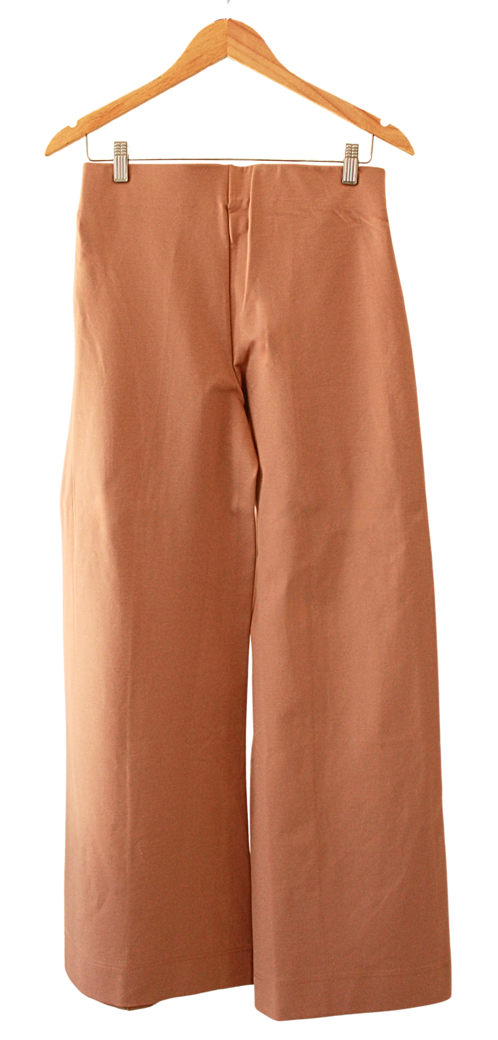 Pantalon Tommy Hilfiger Wide Leg Marron Claro