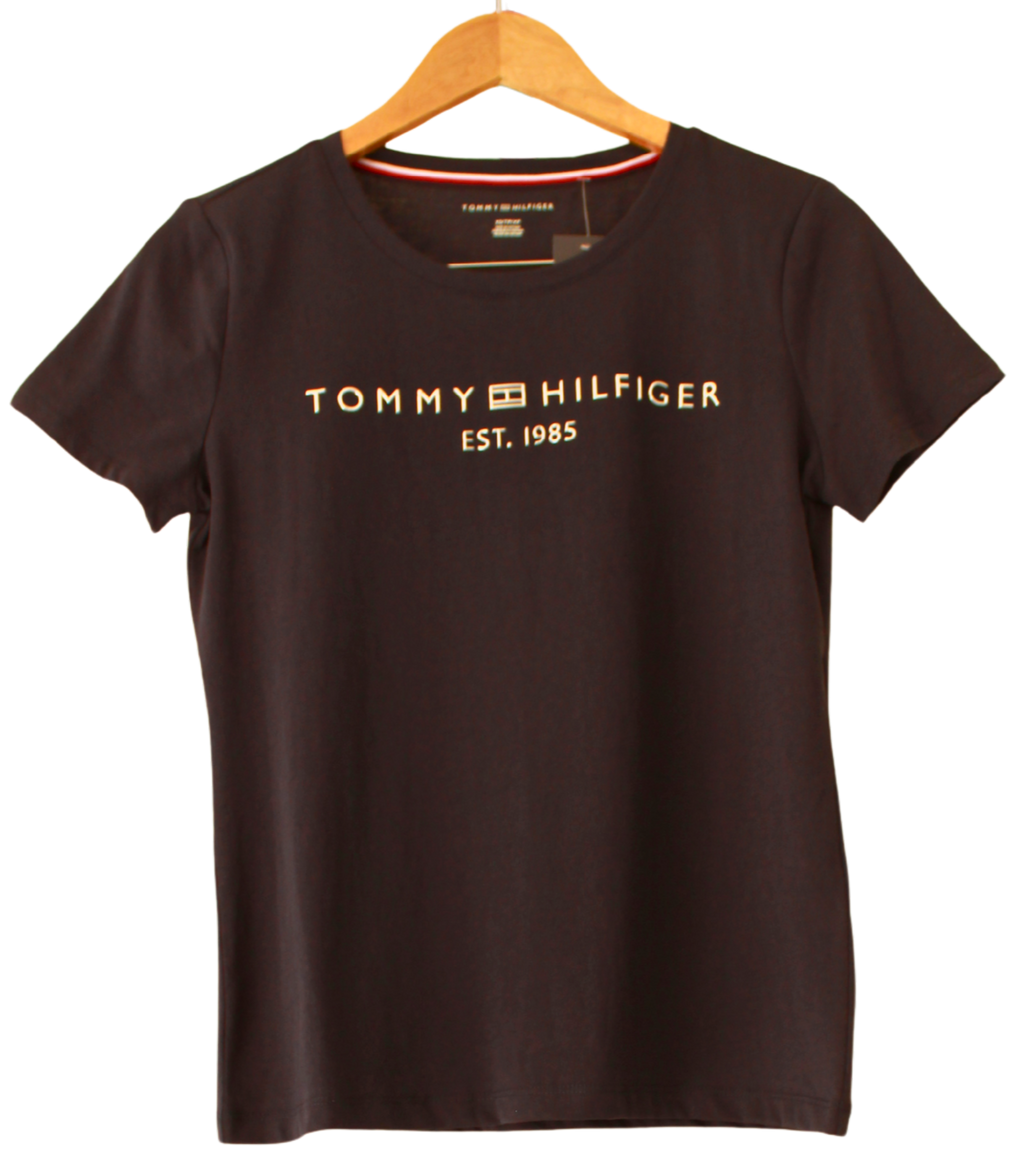 Camiseta Tommy Hilfiger  Negra