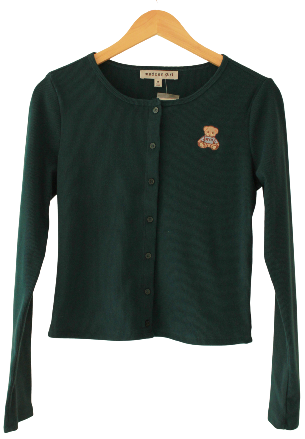 Blusa Madden Girl Manga Larga