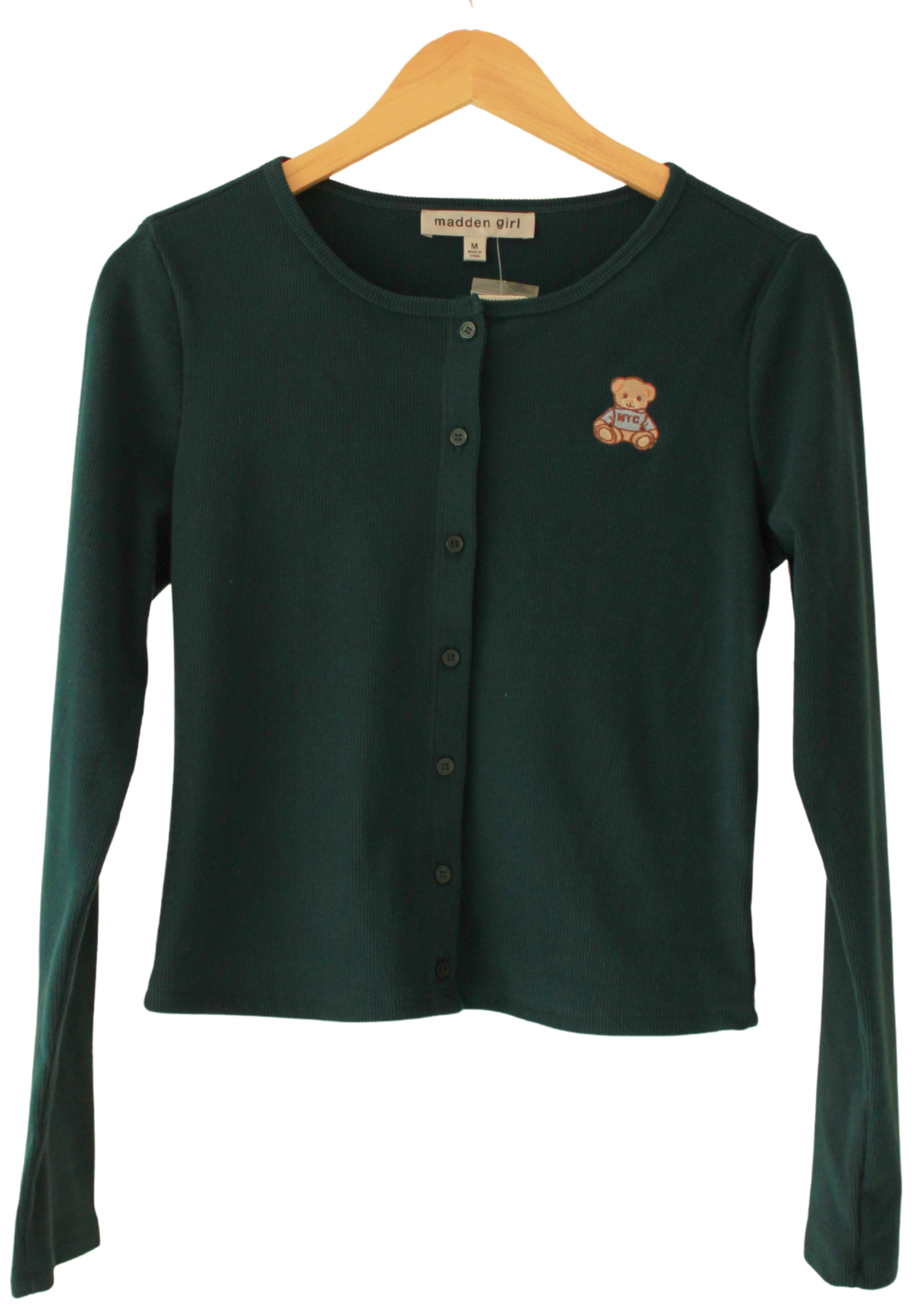 Blusa Madden Girl Manga Larga