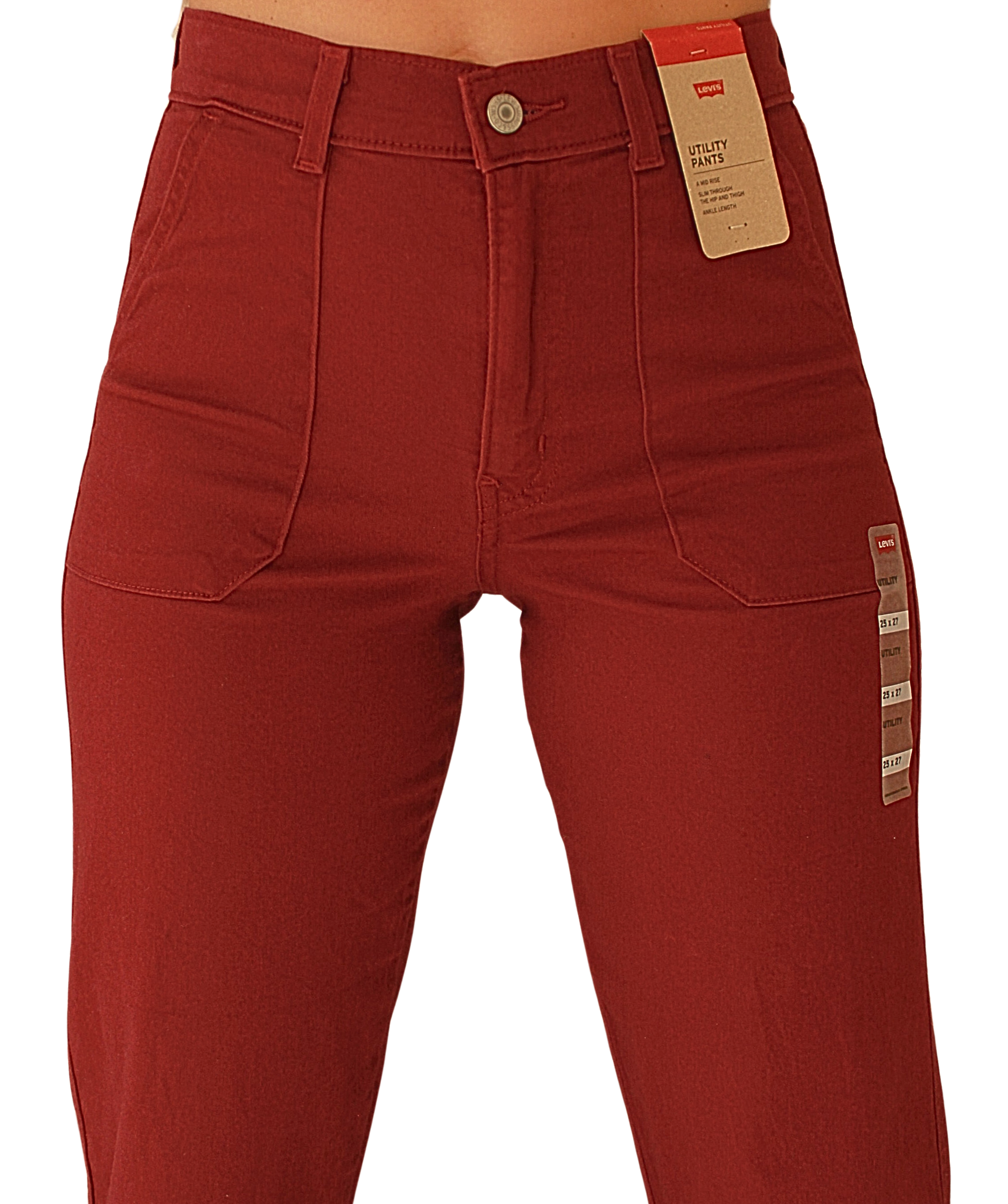 Pantalon Levis Utility Vino