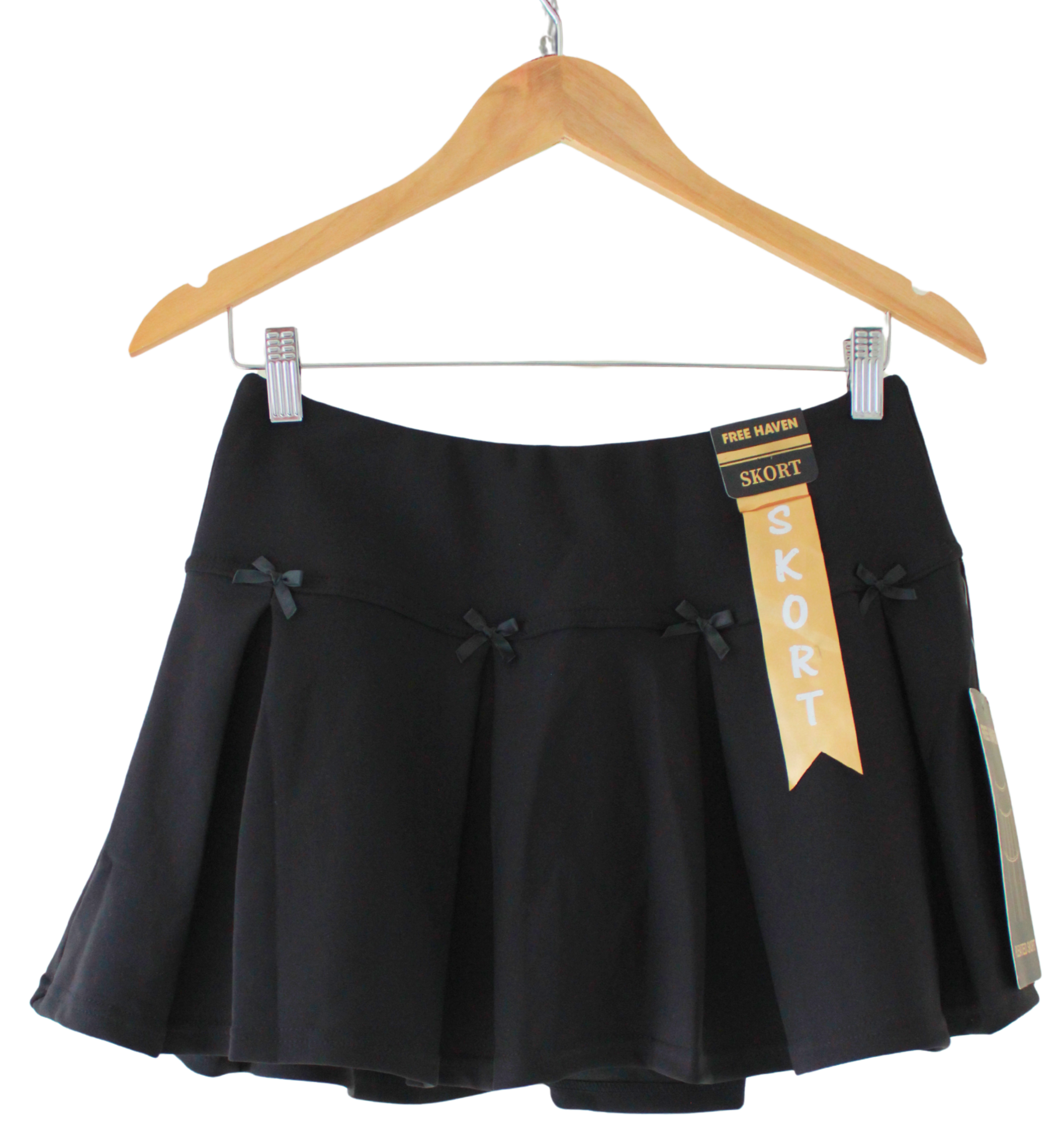 Skort Paletones Negro