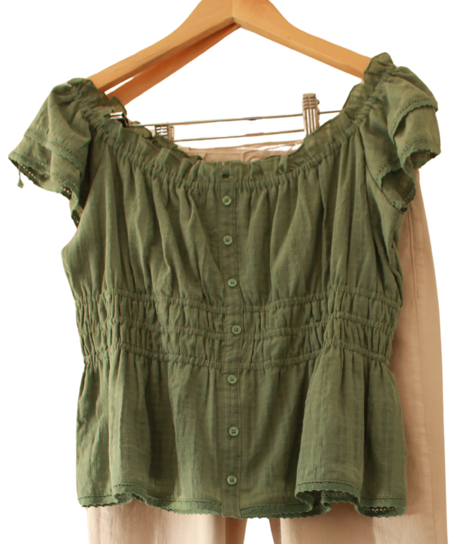 Blusa Bombacha Musgo