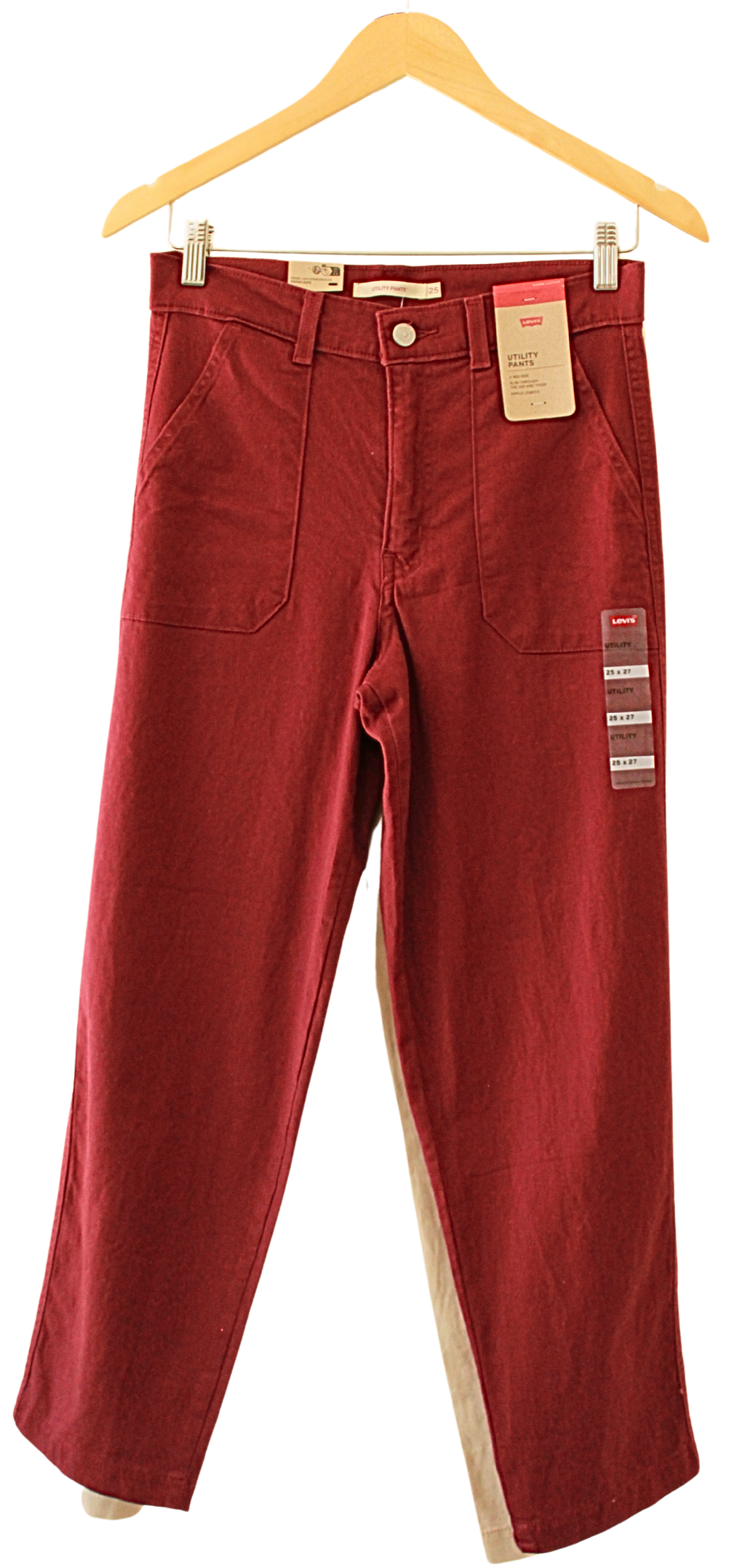 Pantalon Levis Utility Vino