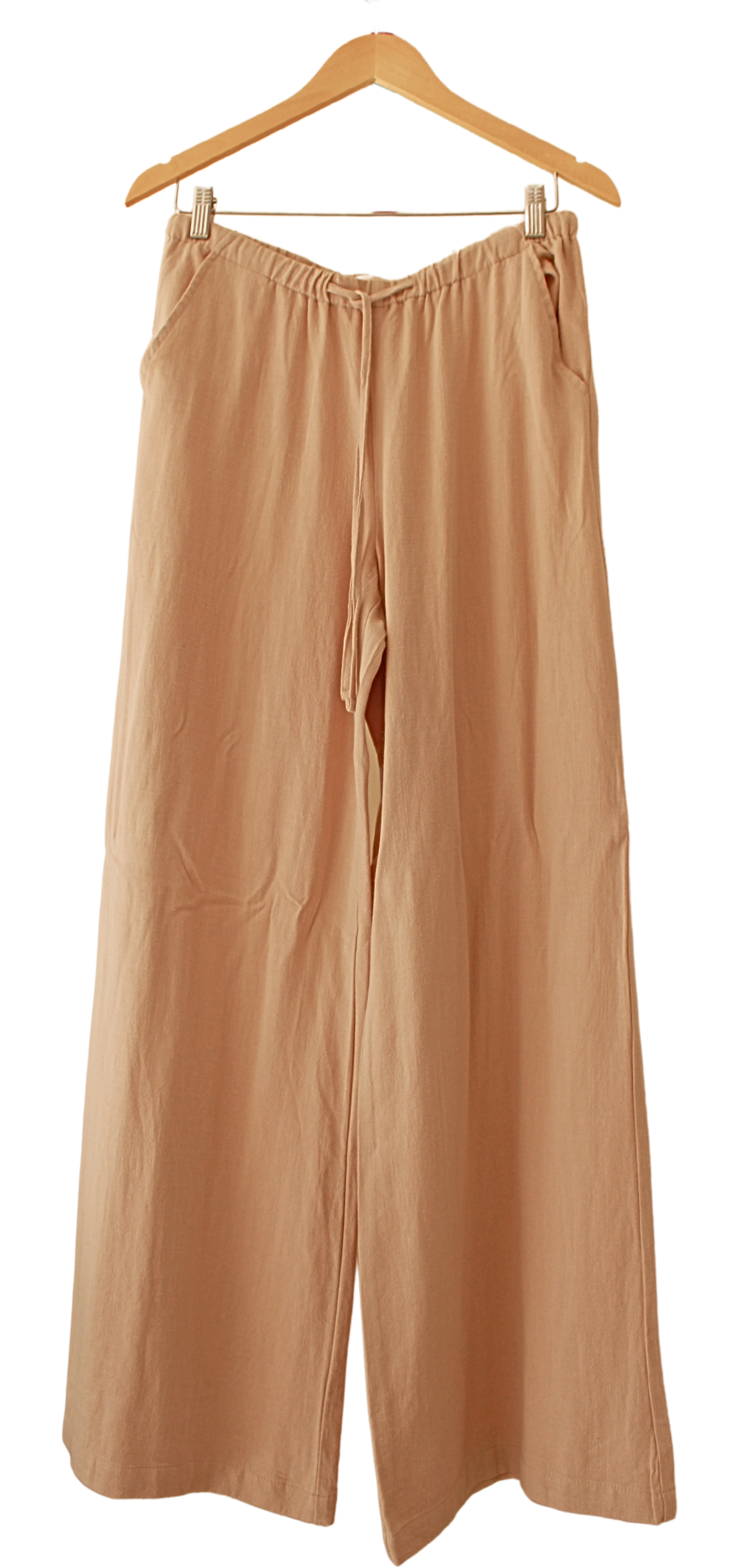 Pantalon Wide Leg Beige LINO