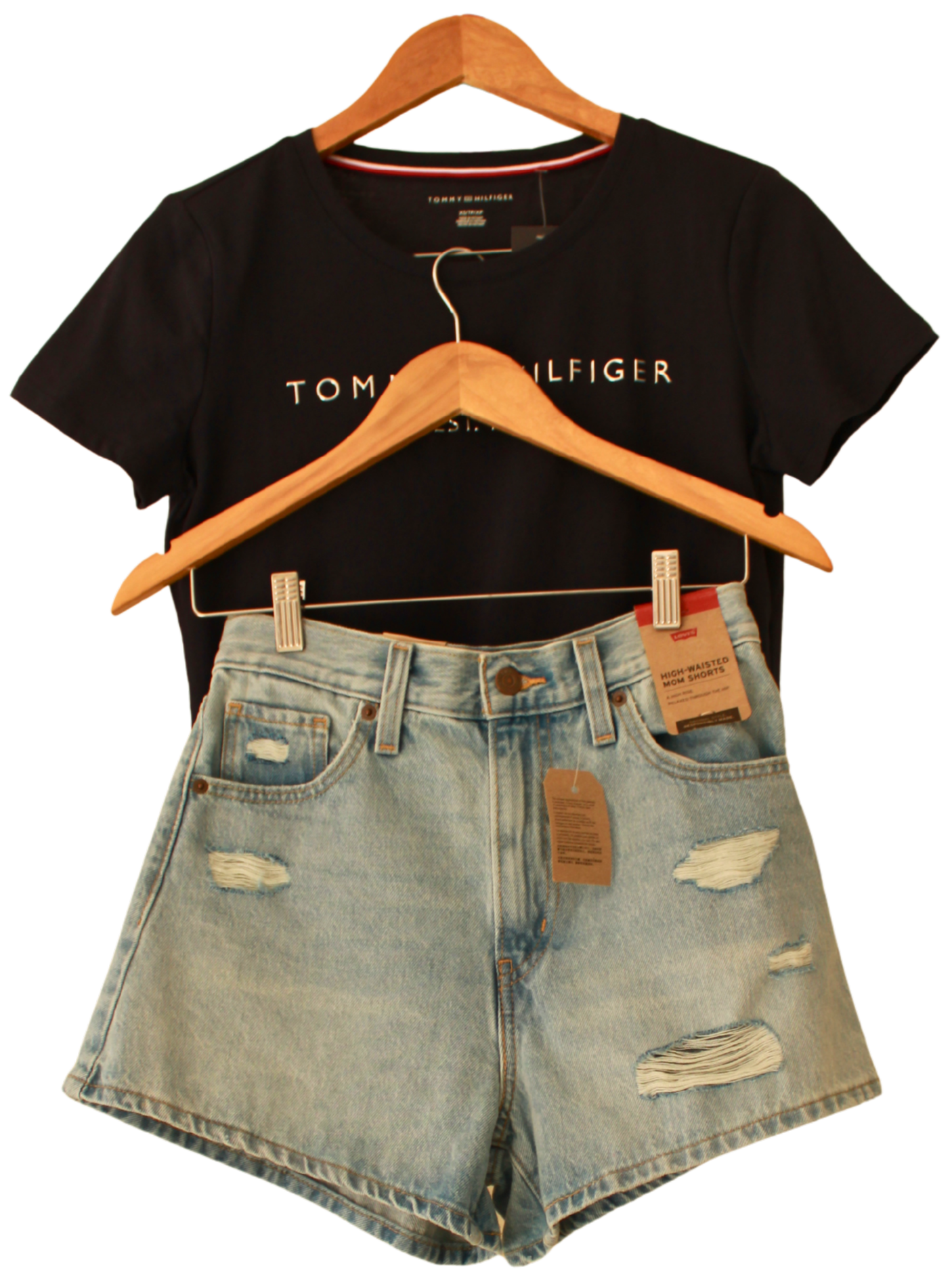 Camiseta Tommy Hilfiger  Negra