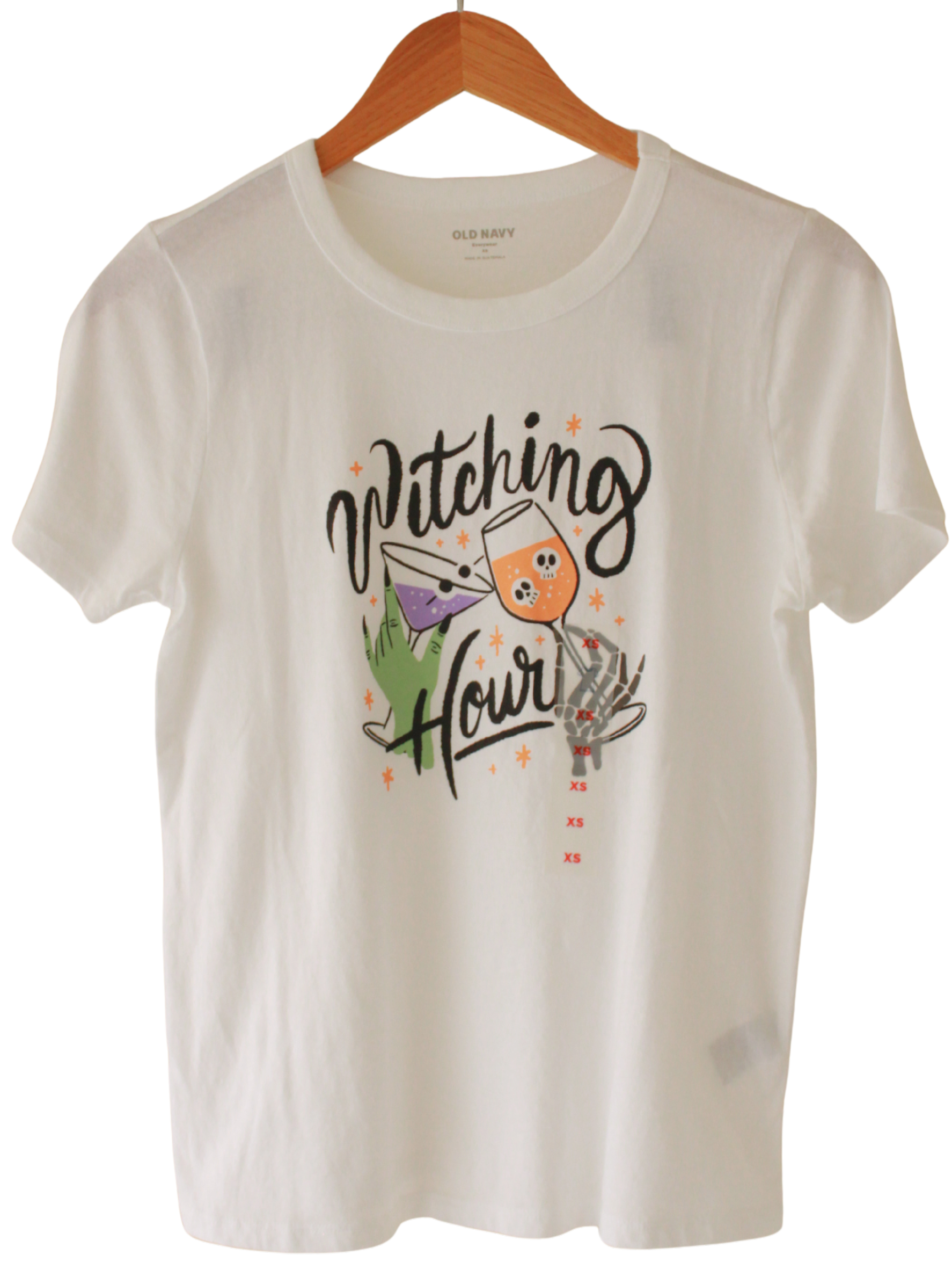 Camiseta Old Navy Blanca  Witching