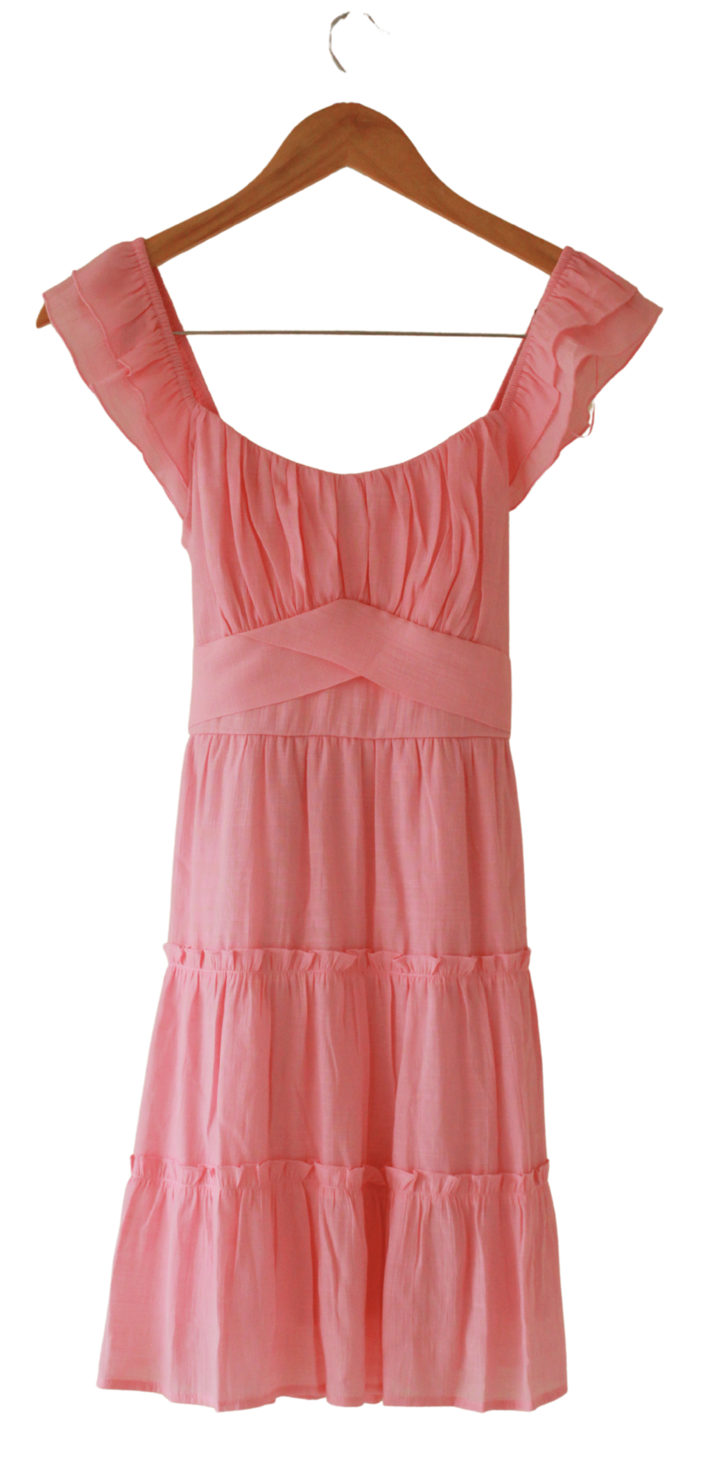 Vestido Vuelos Lazo Trasero