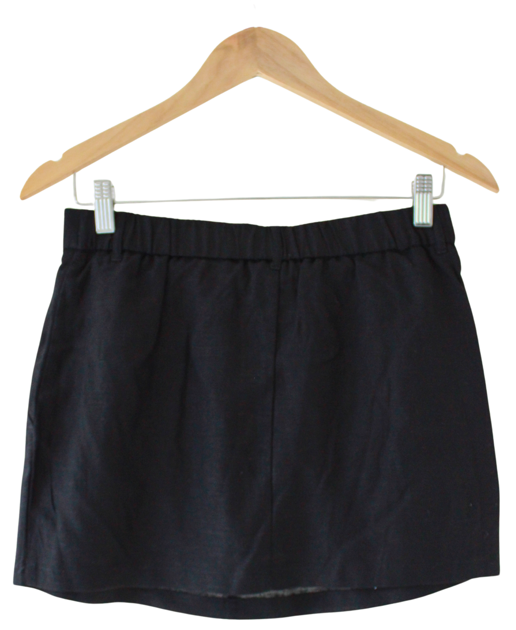 Enagua Mini Lino Negra