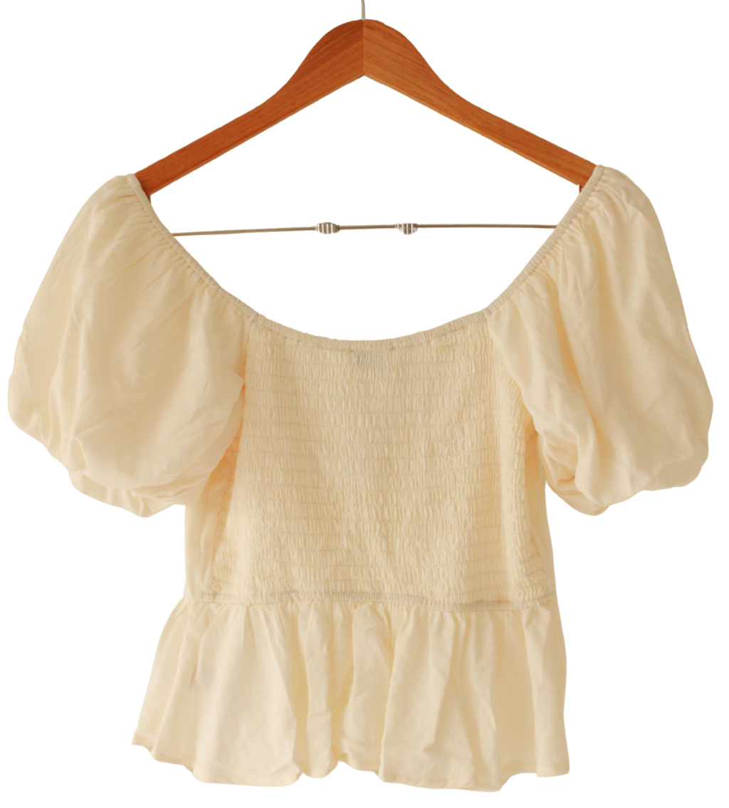 Blusa Bombacha Blanca