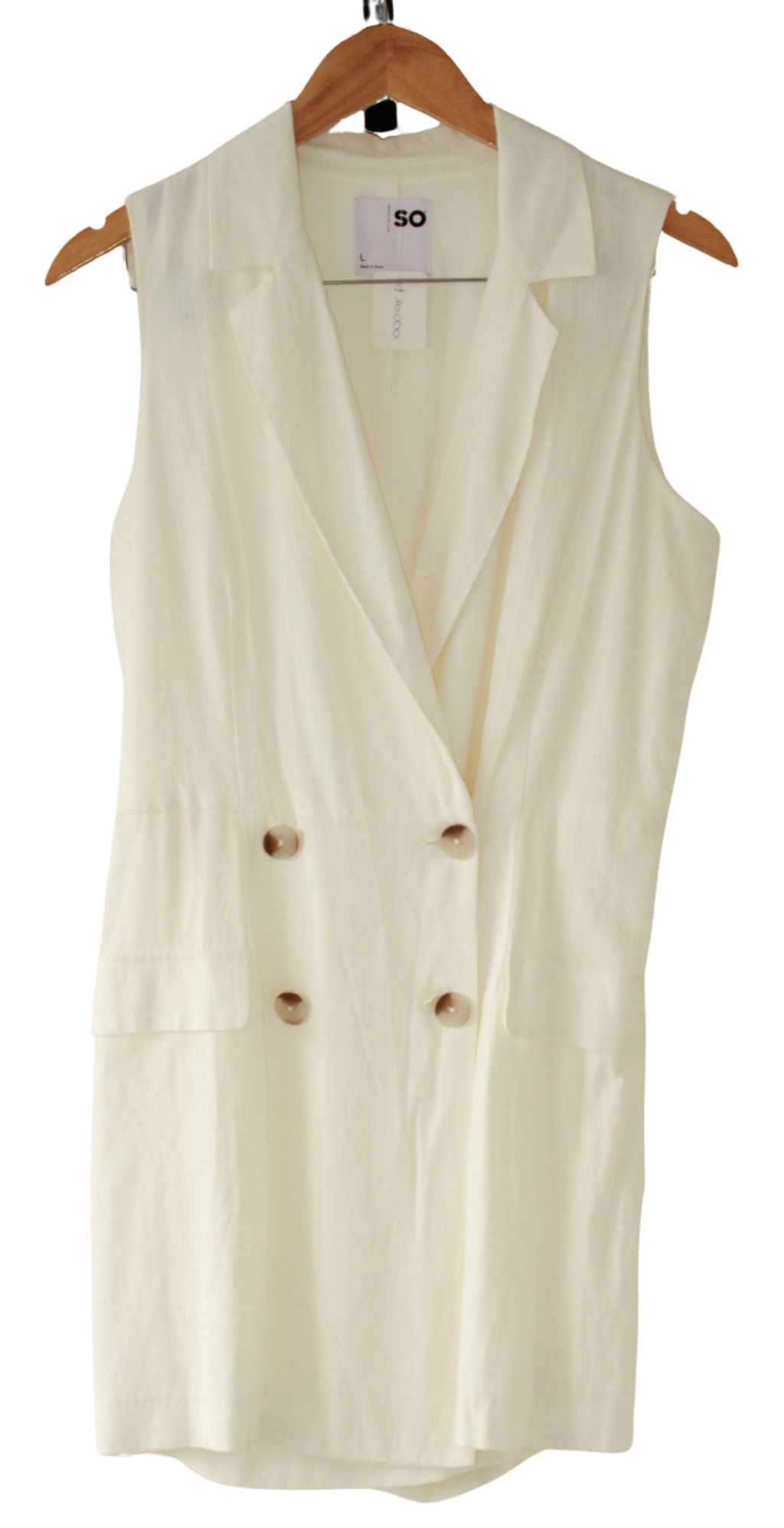 Enterizo Skort Blanco LINO