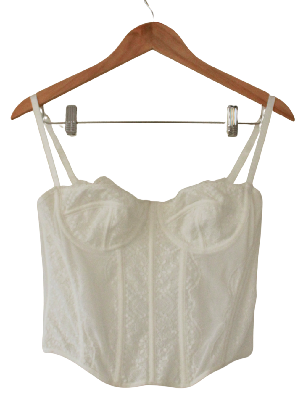 Bralette de encaje Blanco