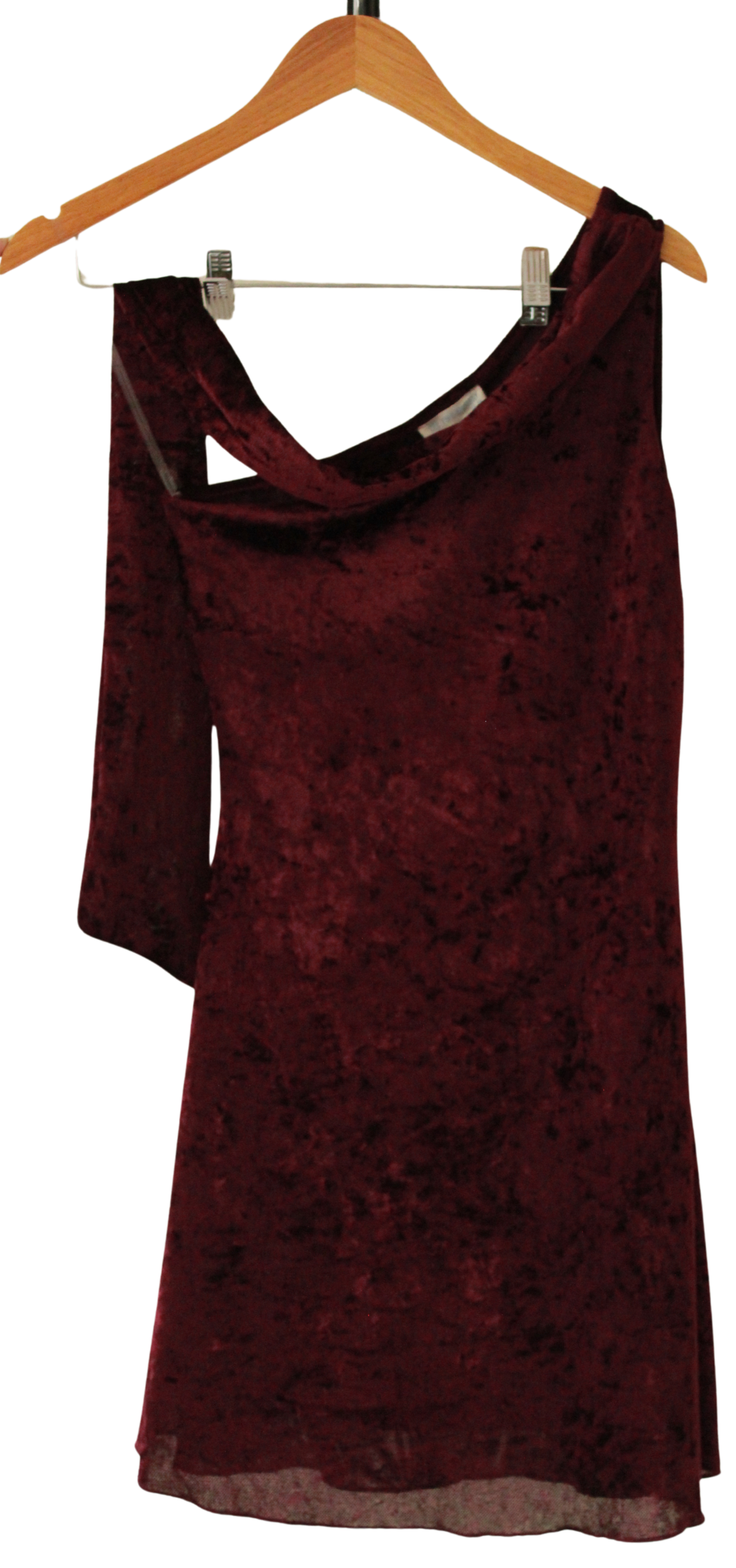 Vestido Mini de Gamusa con bufanda al cuello