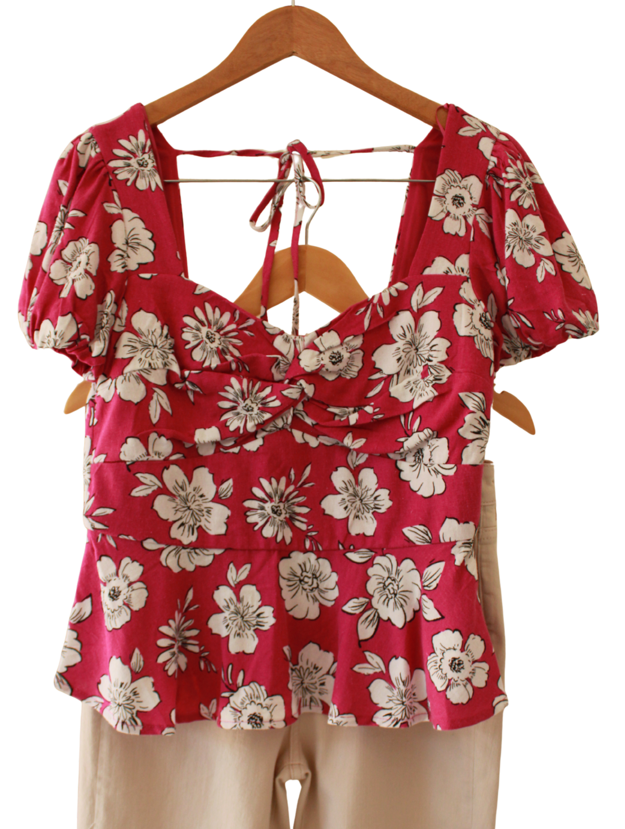 Blusa Bombacha Magenta