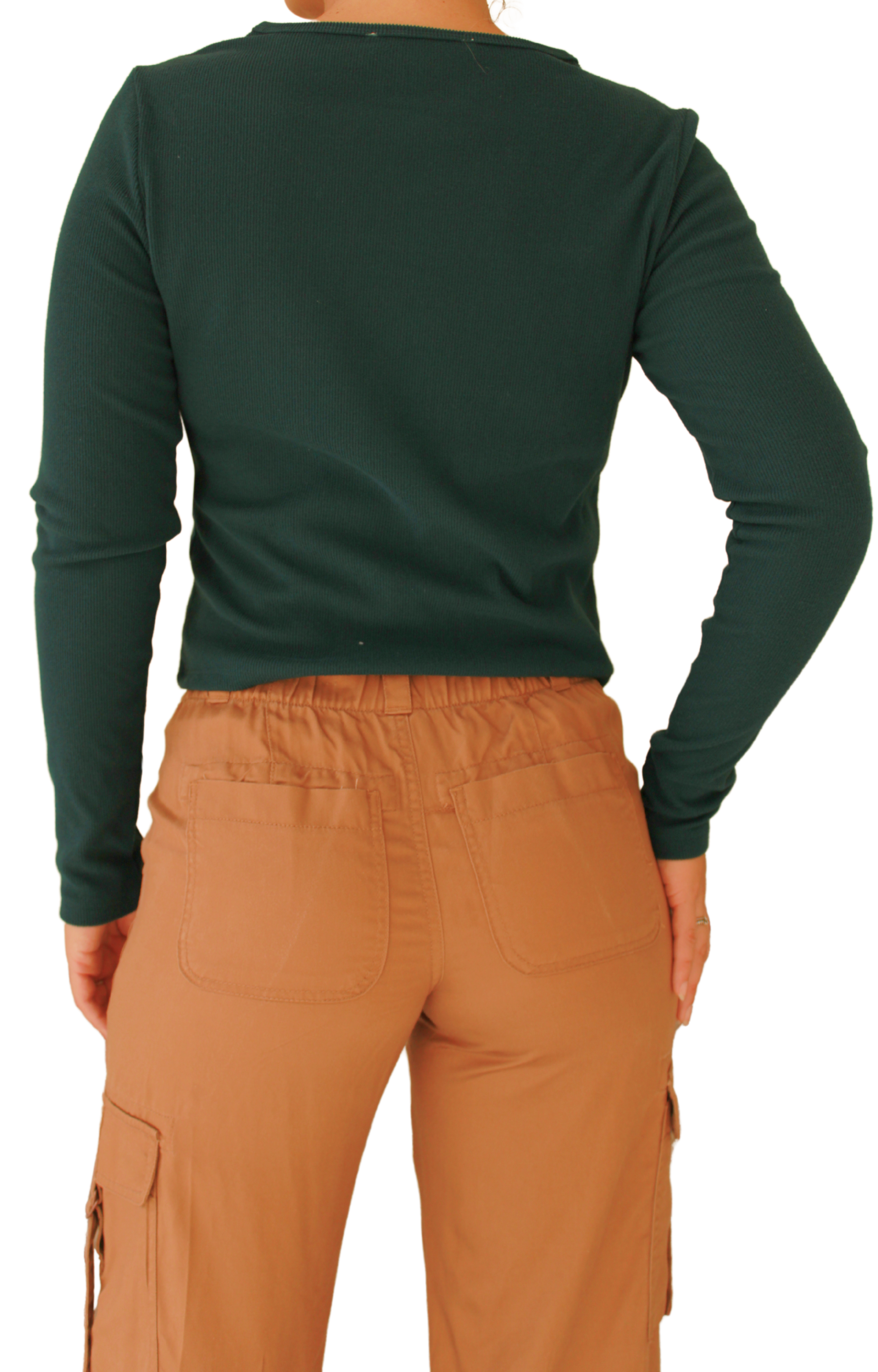 Blusa Madden Girl Manga Larga