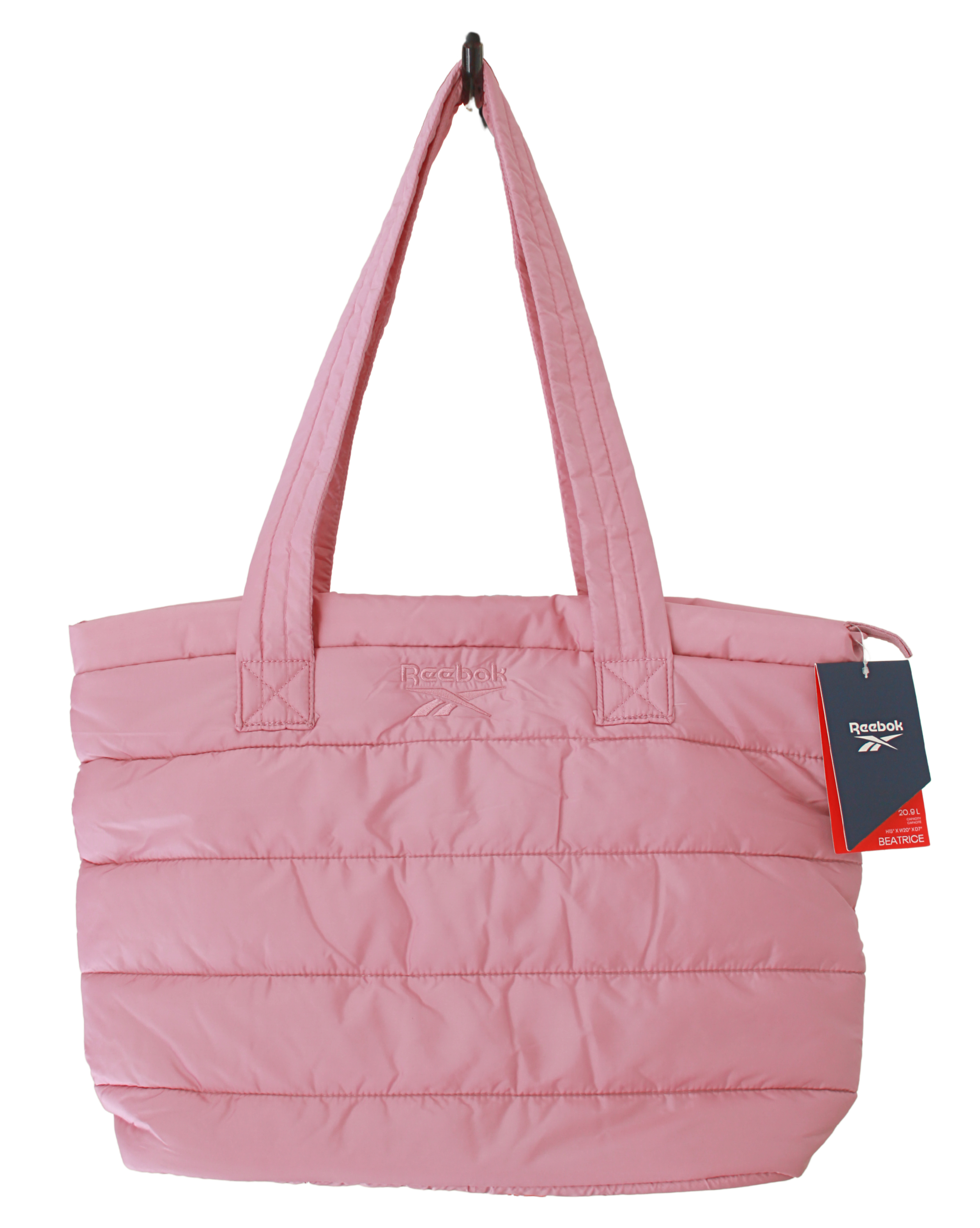 Bolso Deportivo Reebok Rosado Puffer